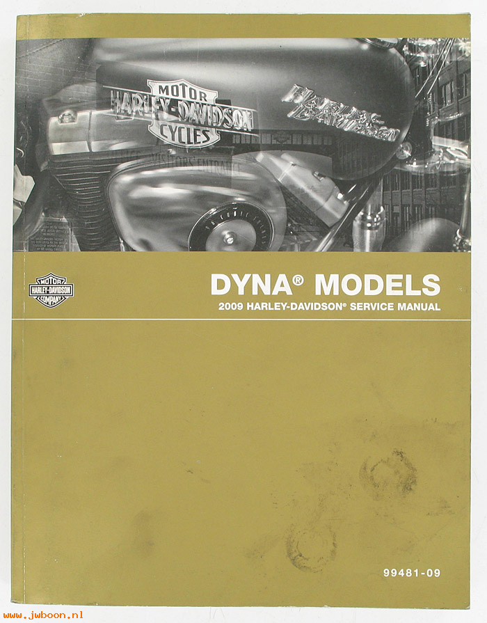   99481-09used (99481-09): Dyna service manual 2009