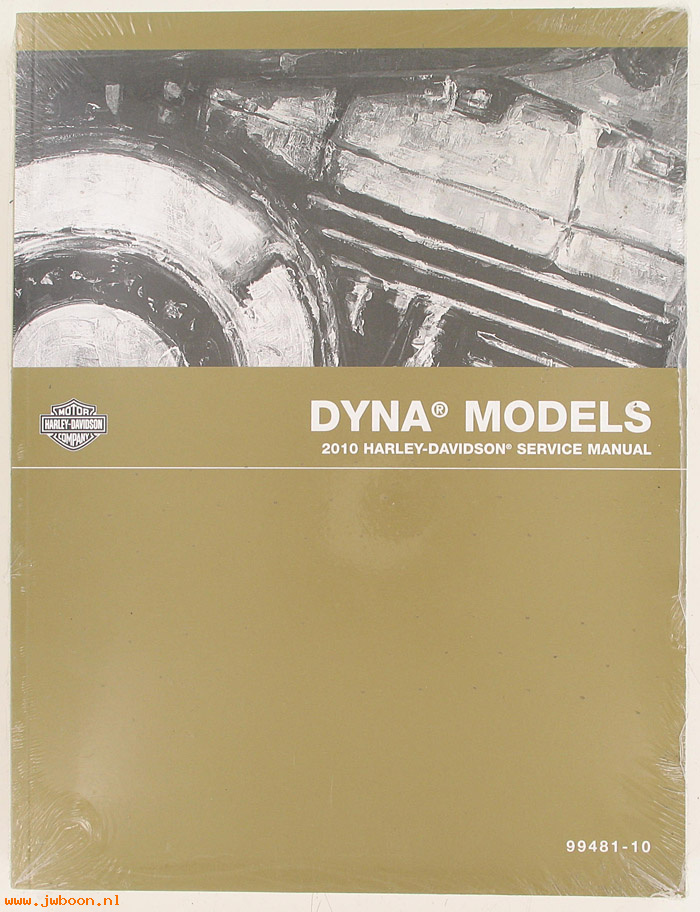   99481-10 (99481-10): Dyna service manual 2010 - NOS