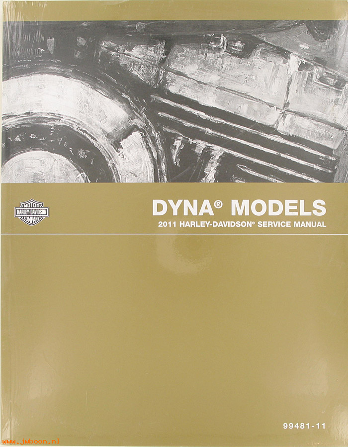   99481-11 (99481-11): Dyna service manual 2011 - NOS