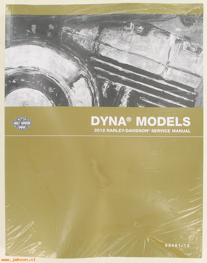   99481-12 (99481-12): Dyna service manual 2012 - NOS