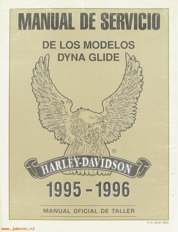   99481-96S (99481-96S): Dyna Glide service manual '95-'96, spanish - NOS