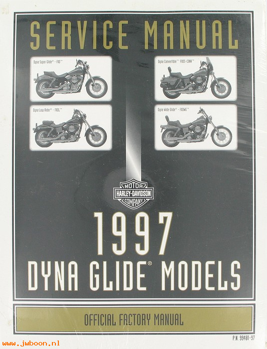   99481-97 (99481-97): Dyna Glide service manual 1997 - NOS