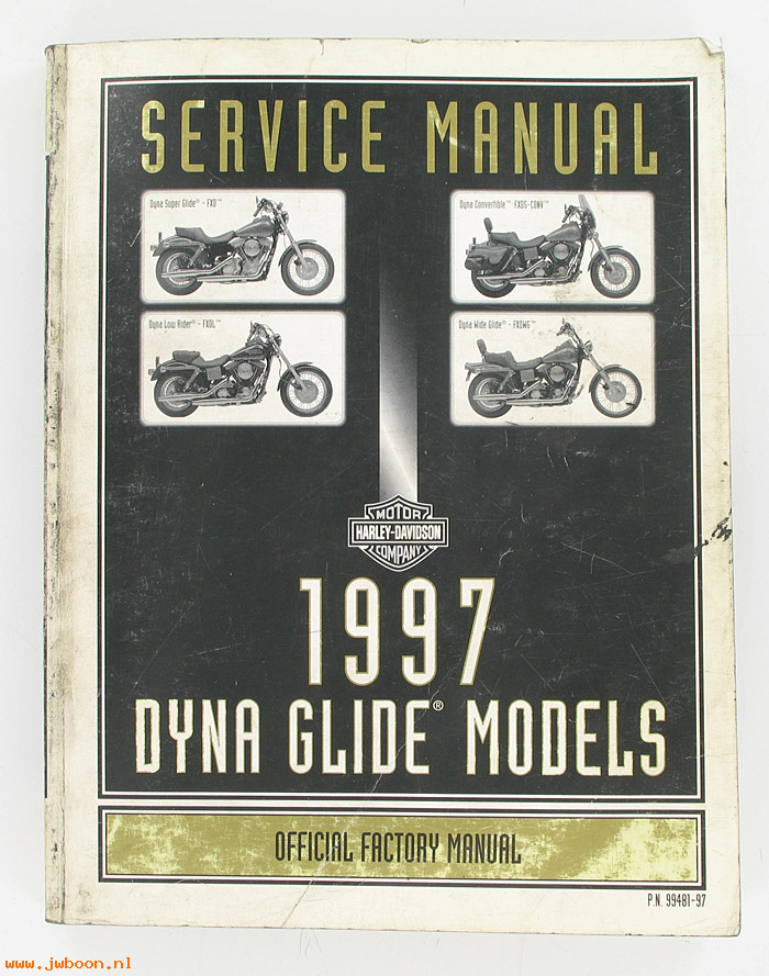   99481-97used (99481-97): Dyna Glide service manual 1997