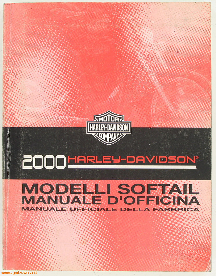   99482-00Iused (99482-00I): Softail service manual 2000, italian