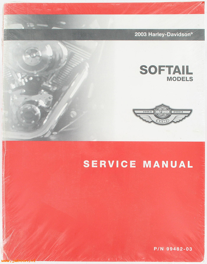   99482-03 (99482-03): Softail service manual 2003 - NOS