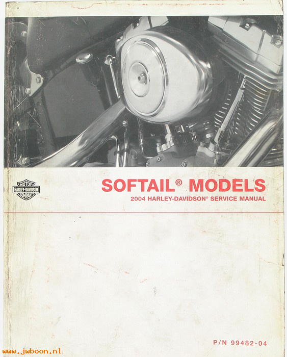   99482-04used (99482-04): Softail service manual 2004