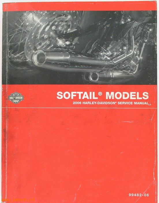   99482-06used (99482-06): Softail service manual 2006