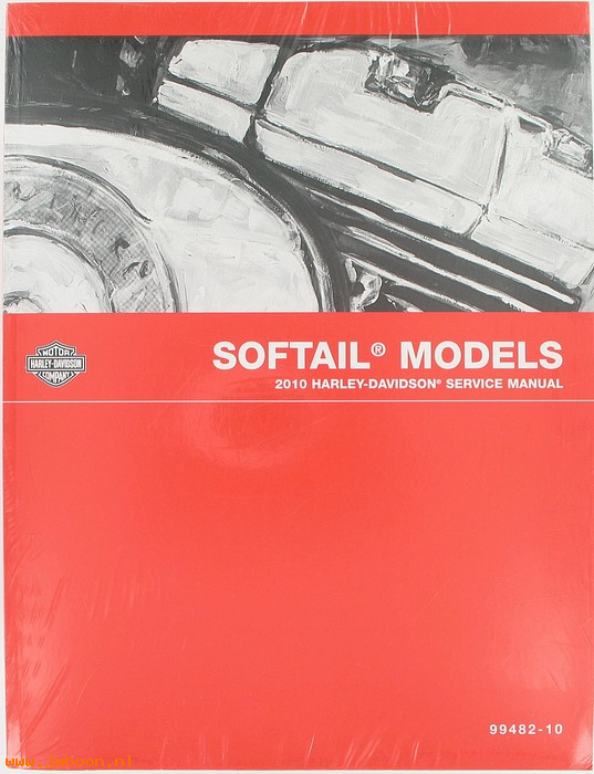   99482-10 (99482-10): Softail service manual 2010 - NOS