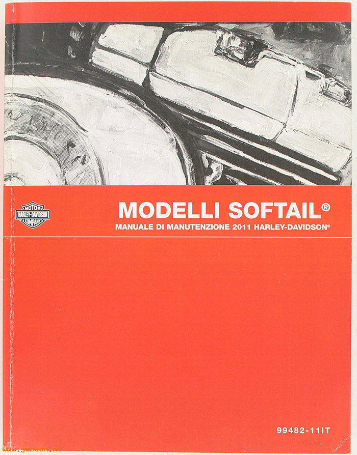   99482-11IT (99482-11IT): Softail service manual 2011, italian - NOS
