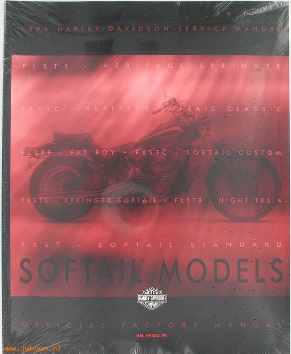   99482-99 (99482-99): Softail service manual  1999 - NOS