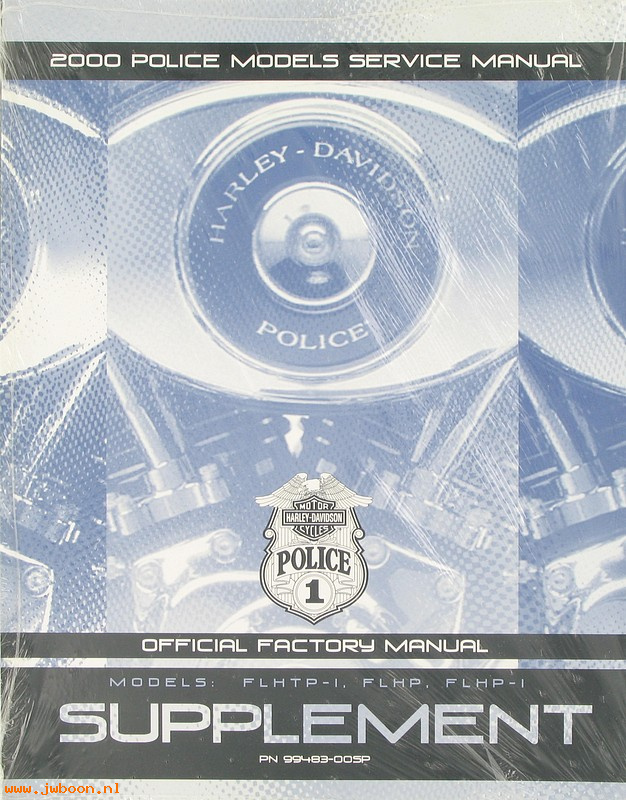   99483-02SP (99483-02SP): FLT Police service manual supplement 2002 - NOS