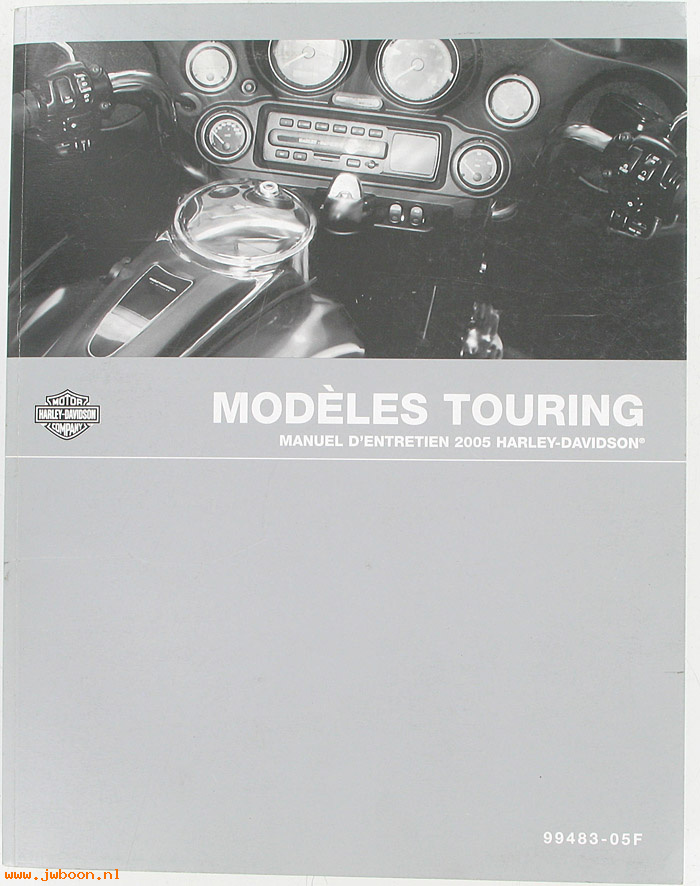   99483-05F (99483-05F): Touring models service manual 2005, french - NOS