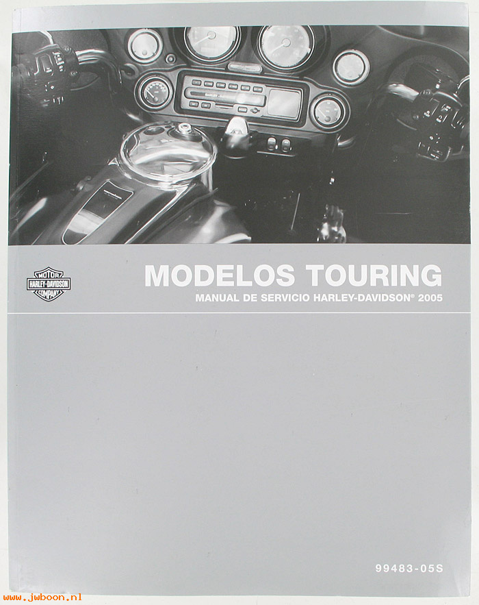   99483-05S (99483-05S): Touring models service manual 2005, spanish - NOS