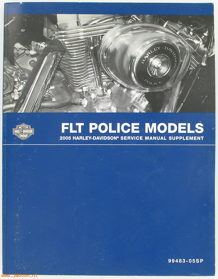   99483-05SP (99483-05SP): FLT Police models service manual supplement 2005 - NOS
