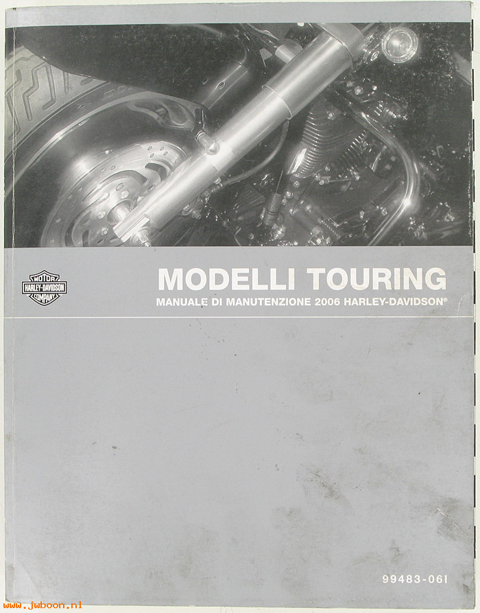   99483-06Iused (99483-06I): Touring models service manual 2006, italian