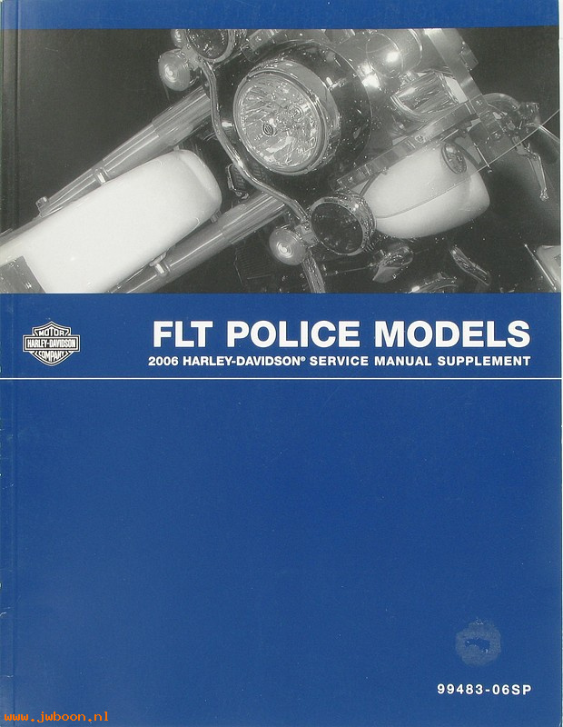   99483-06SP (99483-06SP): FLT Police models service manual supplement 2006 - NOS