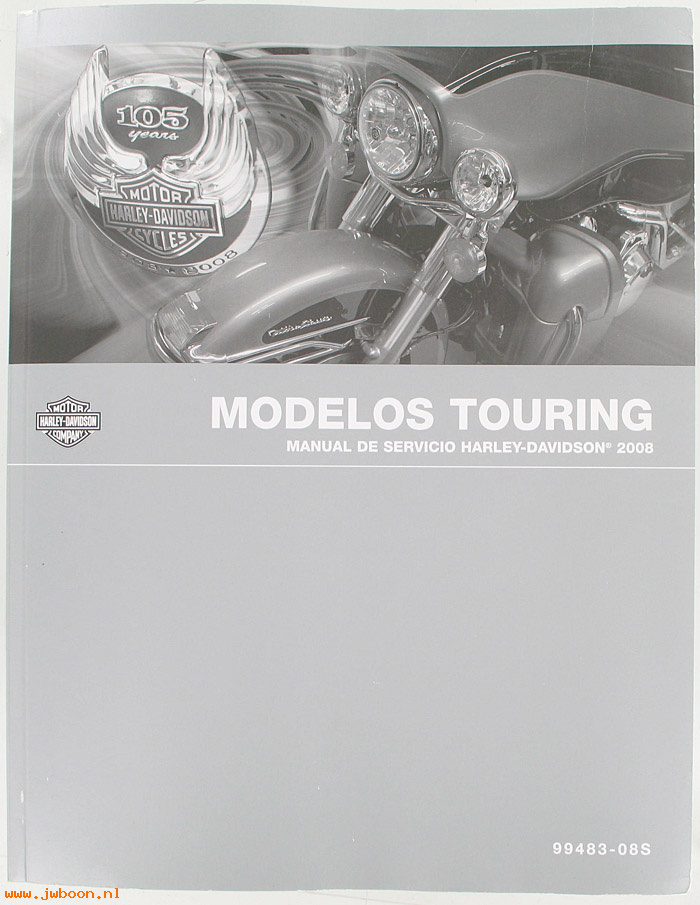   99483-08S (99483-08S): Touring models service manual 2008, spanish - NOS