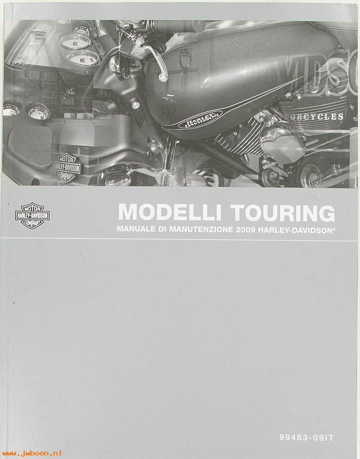   99483-09IT (99483-09IT): Touring models service manual 2009, italian - NOS