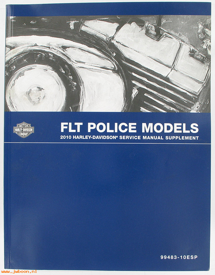   99483-10ESP (99483-10ESP): FLT Police models service manual supplement 2010 - NOS