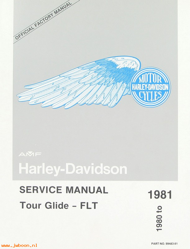   99483-81 (99483-81): FLT service manual '80-'81 - NOS