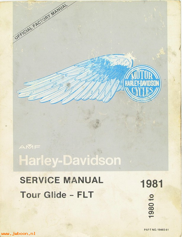   99483-81used (99483-81): FLT service manual '80-'81