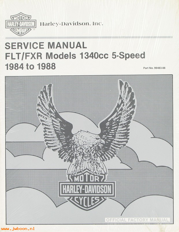   99483-88 (99483-88): FLT, FXR service manual '84-'88 - NOS