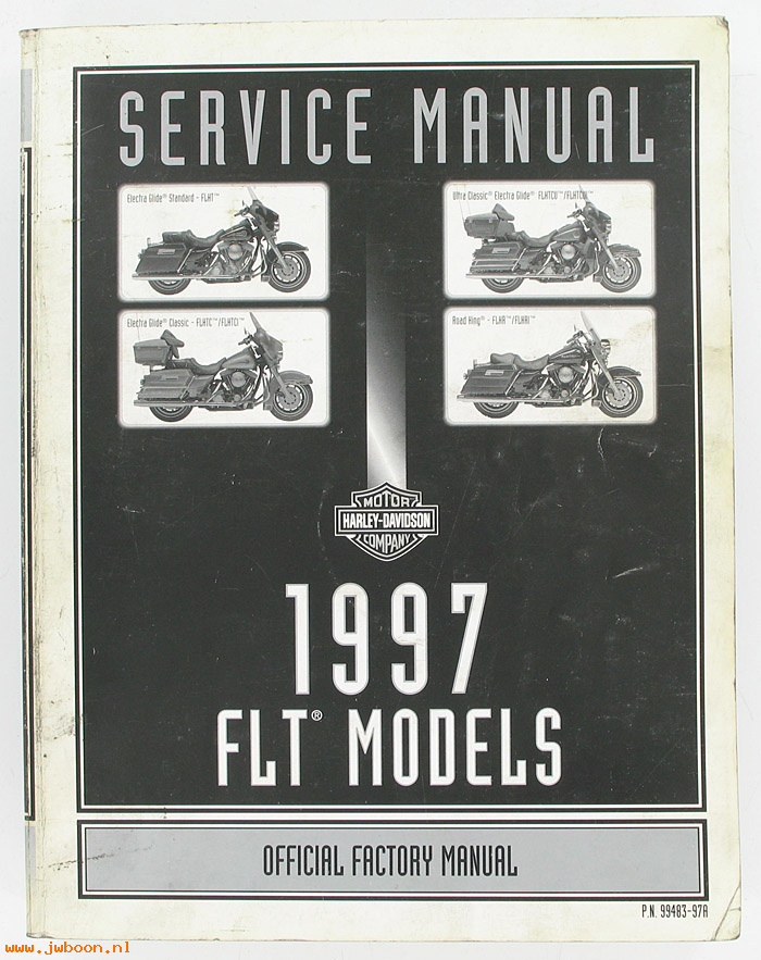   99483-97Aused (99483-97A): Touring service manual 1997
