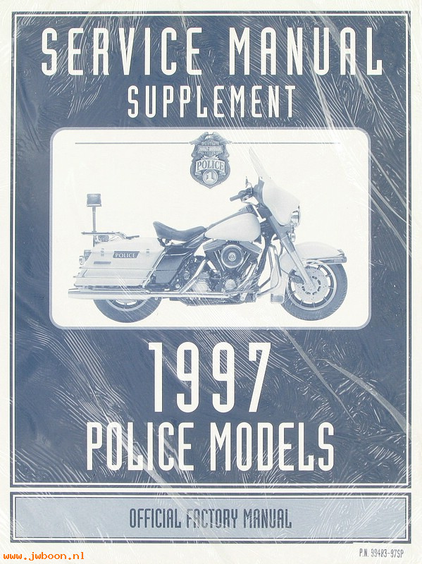   99483-97SP (99483-97SP): Police models service manual supplement 1997 - NOS