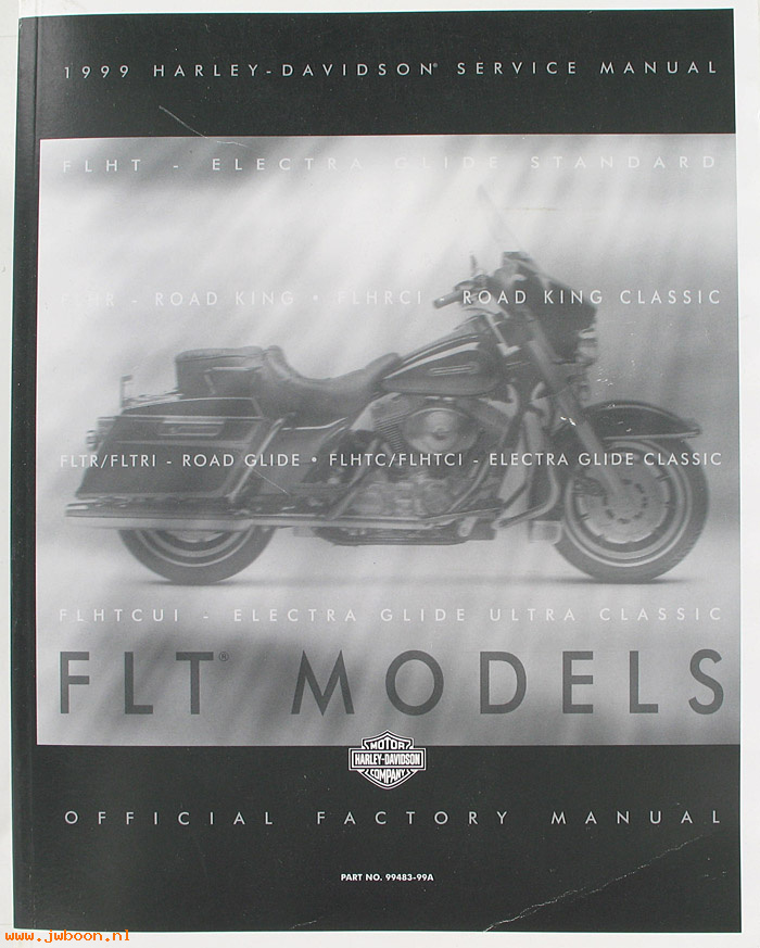   99483-99A (99483-99A): Touring FLT service manual 1999 - NOS