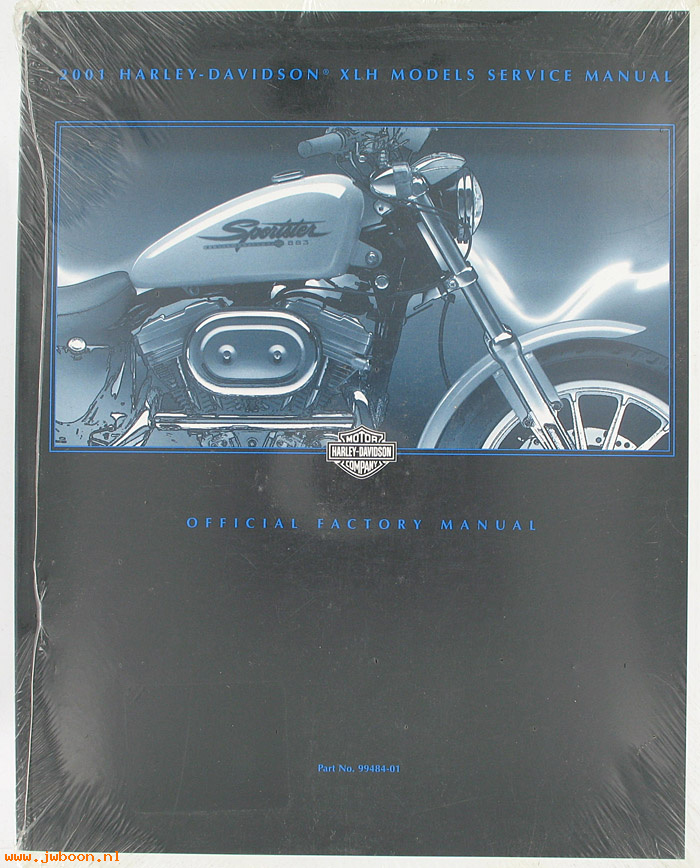   99484-01 (99484-01): Sportster service manual 2001 - NOS