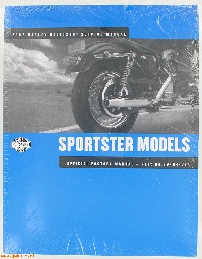  99484-02A (99484-02A): Sportster service manual 2002 - NOS