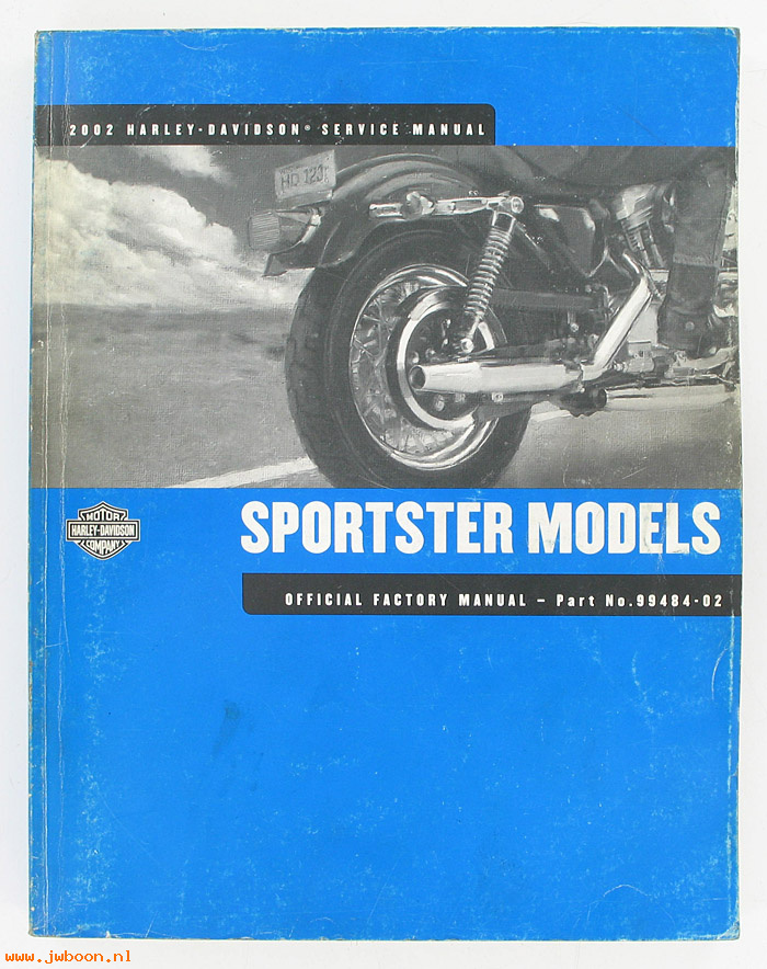   99484-02used (99484-02): Sportster service manual 2002