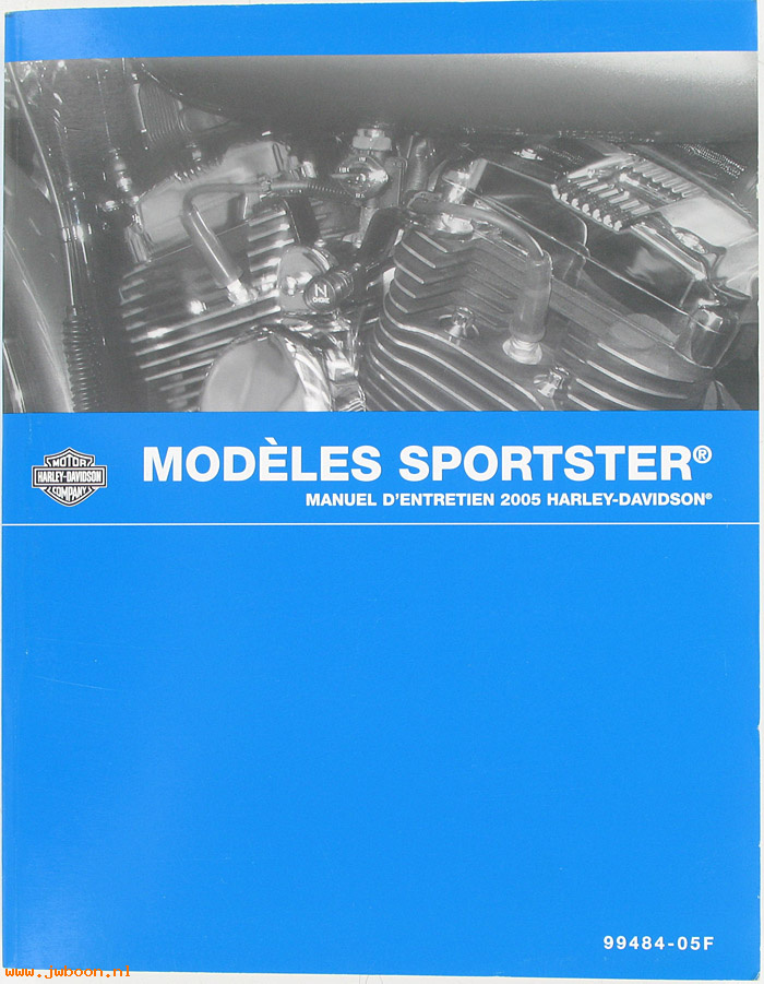   99484-05F (99484-05F): Sportster service manual 2005, french - NOS