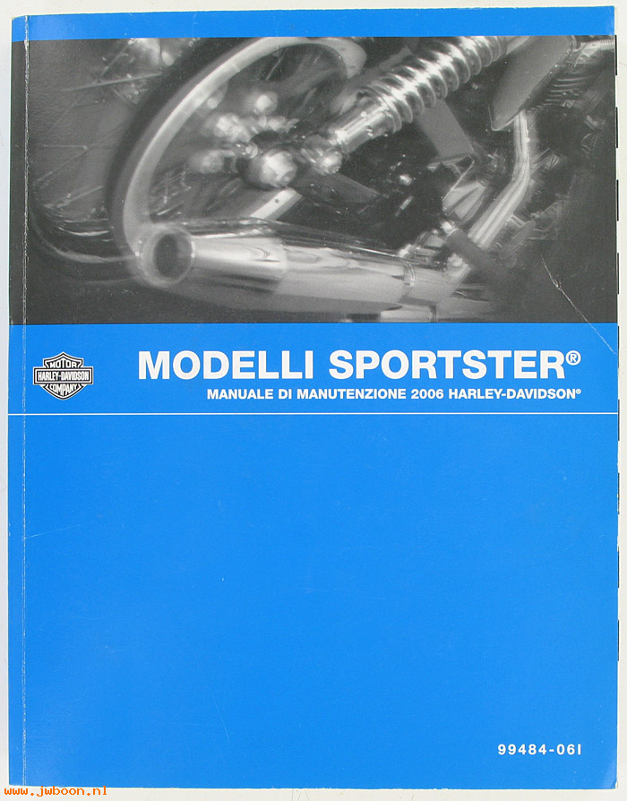   99484-06I (99484-06I): Sportster service manual 2006, italian - NOS