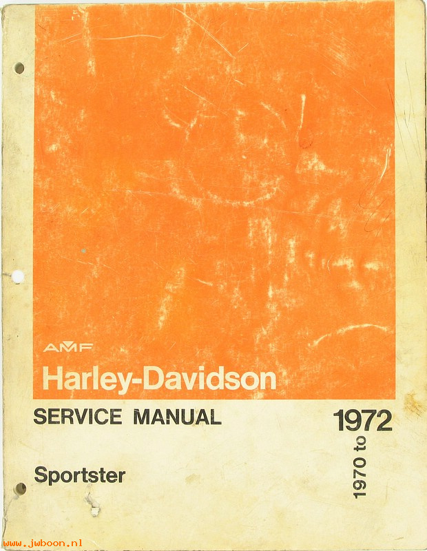   99484-72used (99484-72): Sportster service manual '70-'72