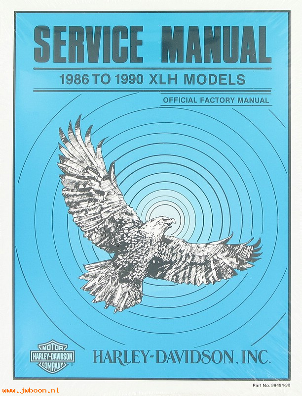   99484-90 (99484-90): Sportster service manual '86-'90 - NOS