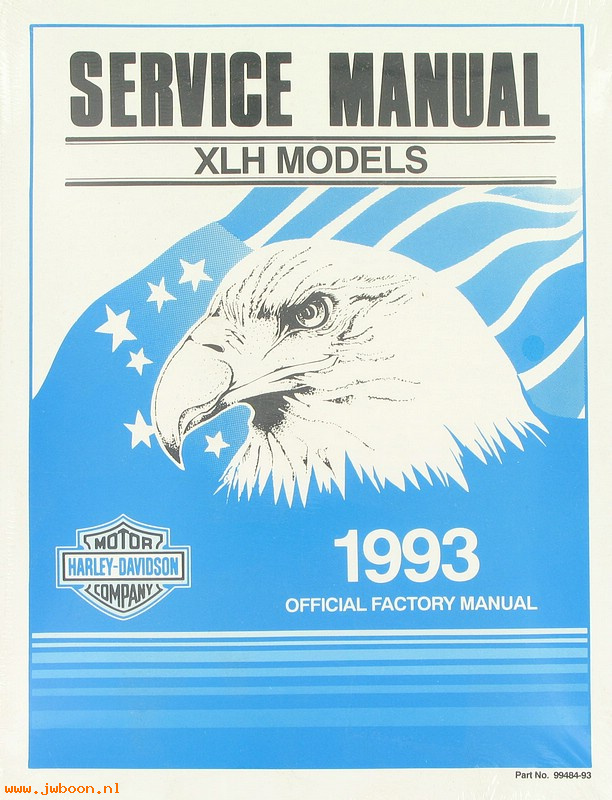   99484-93 (99484-93): Sportster service manual 1993 - NOS