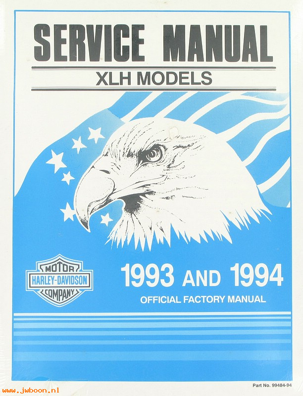  99484-94 (99484-94): Sportster service manual '93-'94 - NOS