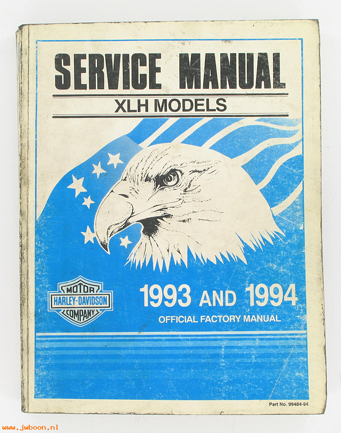   99484-94used (99484-94): Sportster service manual '93-'94