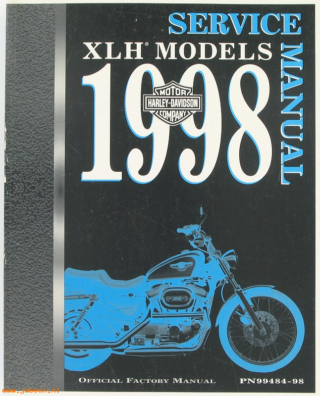   99484-98 (99484-98): Sportster service manual 1998 - NOS