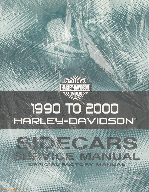   99485-00 (99485-00): Sidecar service manual '90-'00 - NOS