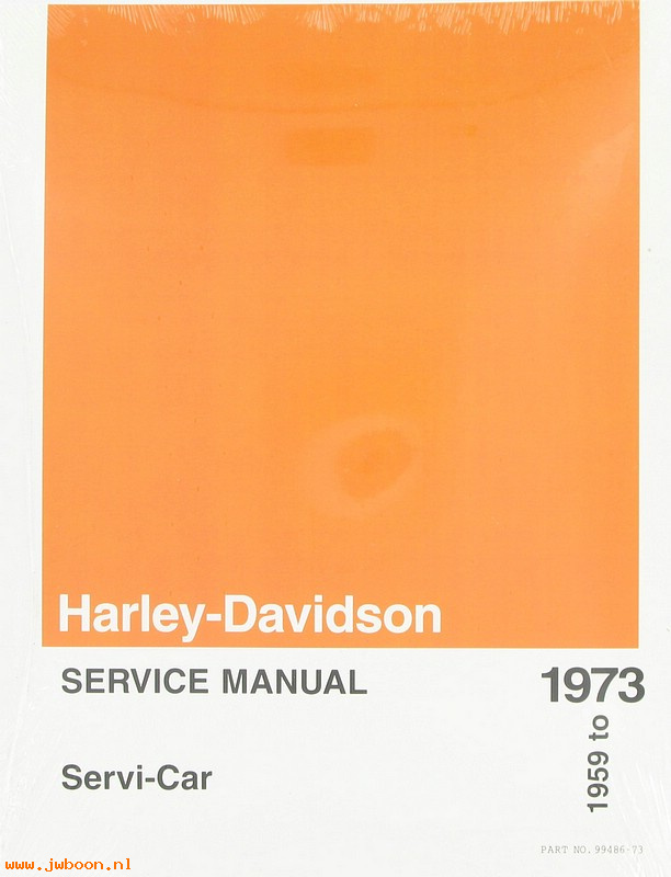   99486-73 (99486-73): Servi-car service manual '59-'73 - NOS