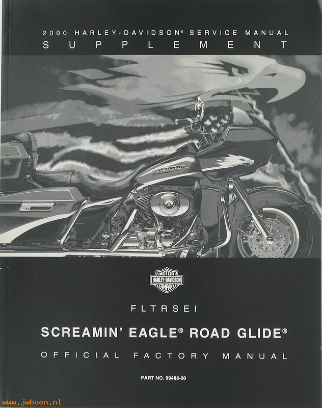   99488-00 (99488-00): FLTRSEI service manual supplement 2000, Screamin' Eagle - NOS