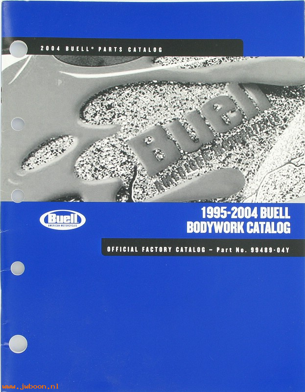  99489-04Y (99489-04Y): Buell bodywork catalog '95-'04 - NOS