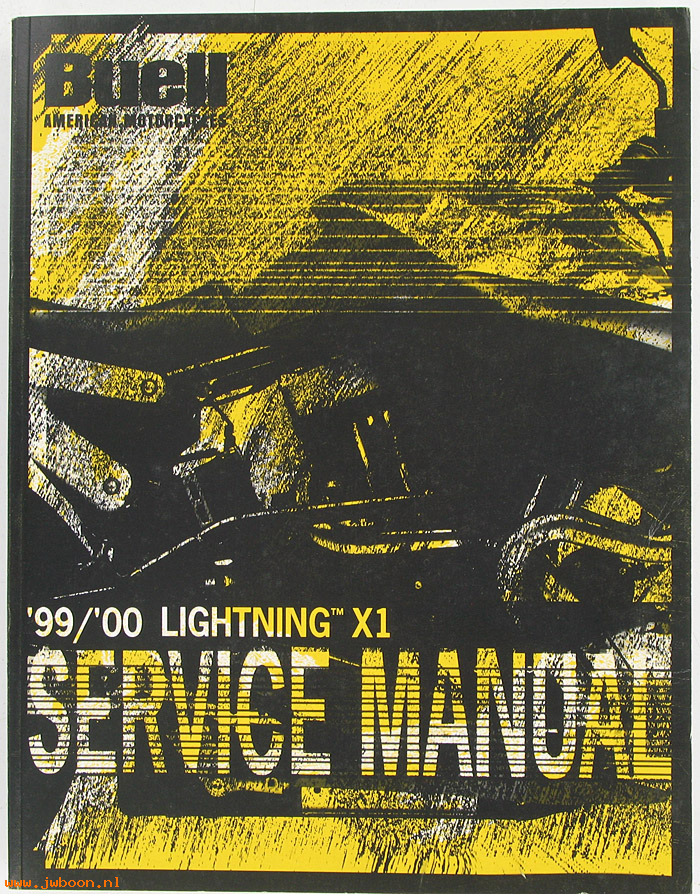   99490-00Y (99490-00Y): Buell Lightning X1 service manual '99-'00 - NOS