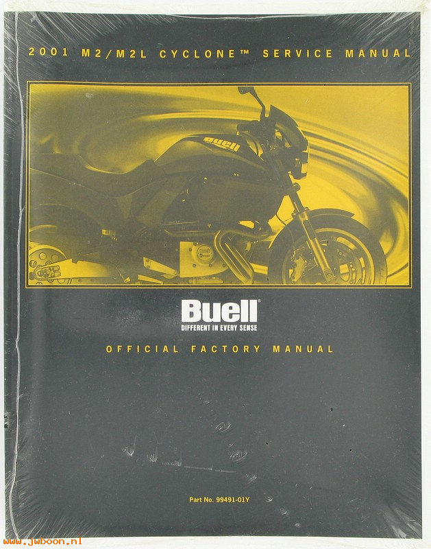  99491-01Y (99491-01Y): Buell Cyclone M2 service manual 2001 - NOS