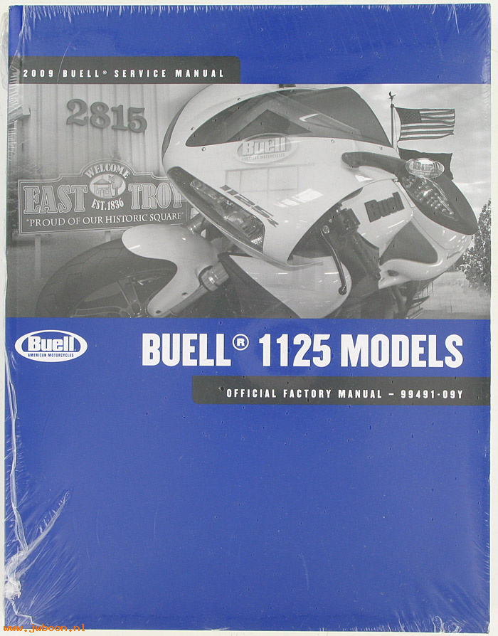   99491-09Y (99491-09Y): Buell 1125R service manual 2009 - NOS