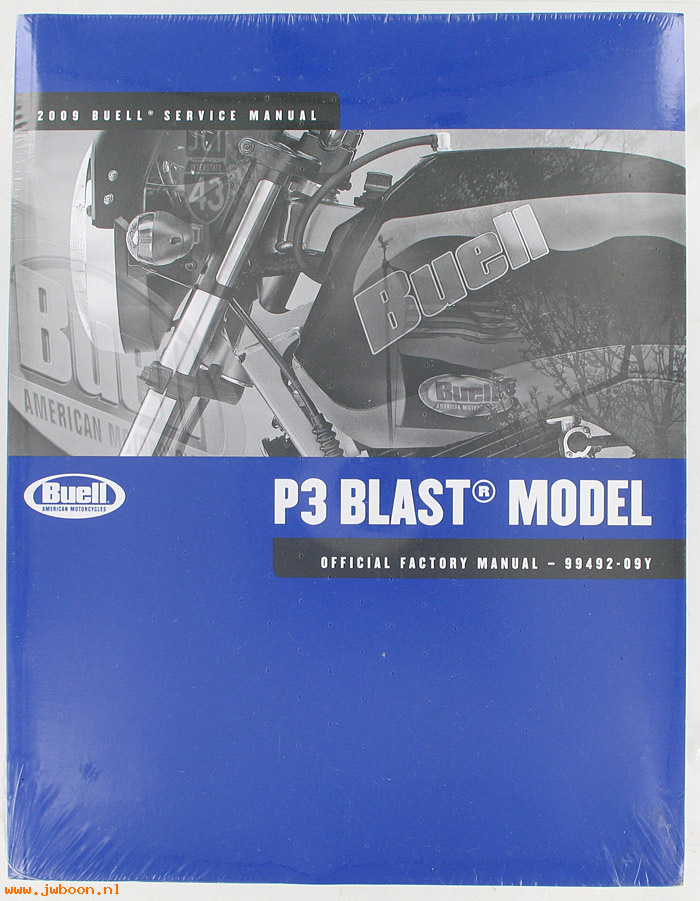   99492-09Y (99492-09Y): Buell Blast service manual 2009 - NOS