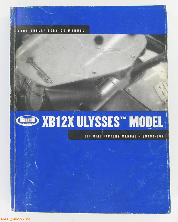   99494-06Yused (99494-06Y): Buell Ulysses service manual 2006