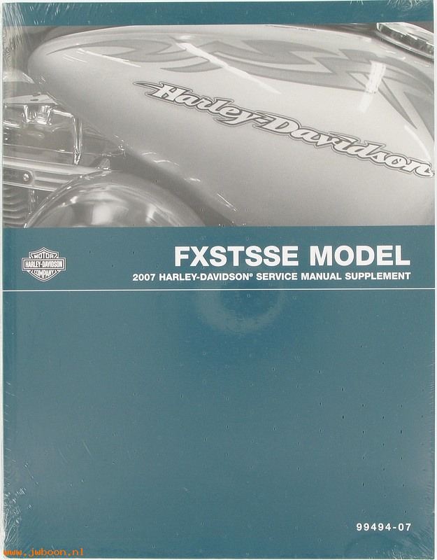   99494-07 (99494-07): FXSTSSE, CVO Softail Springer service manual supplement 2007 - NO